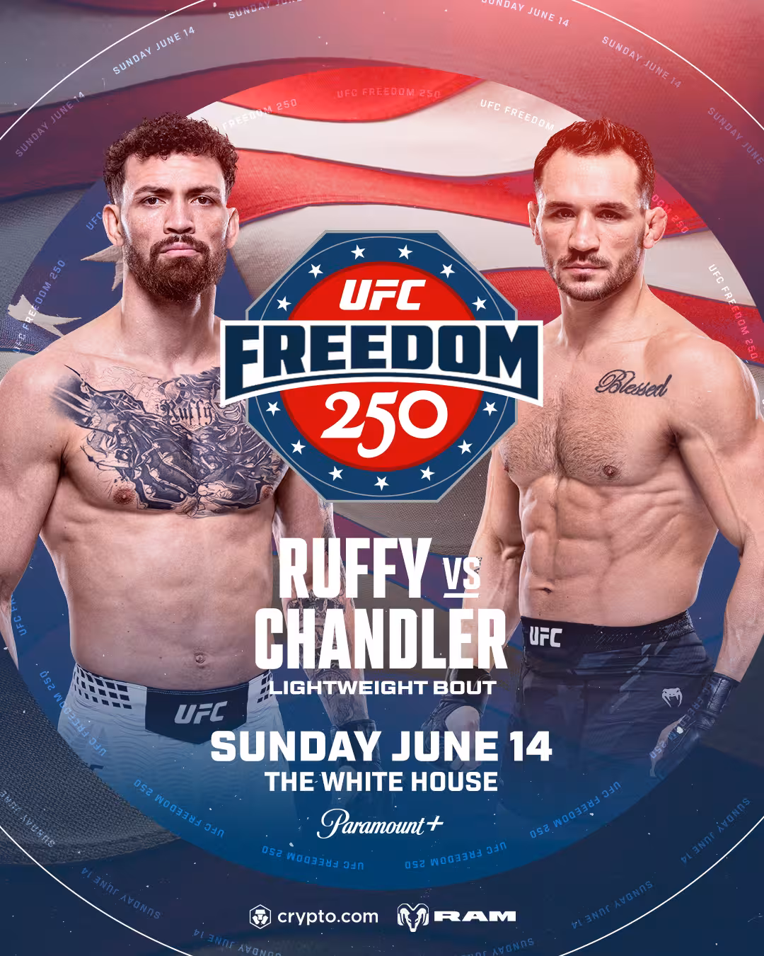 lightweight bout between MMA fighters Mauricio Ruffy and Michael Chandler