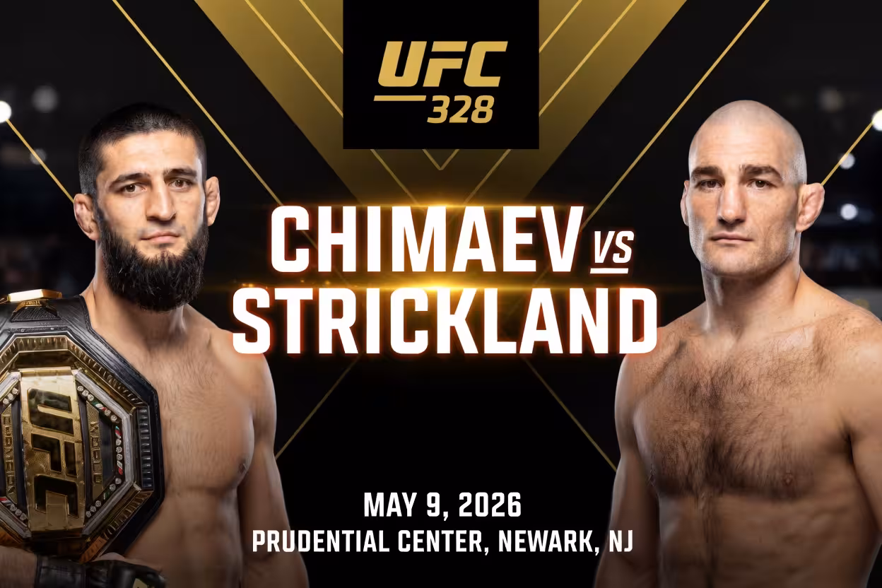 UFC 328: Chimaev vs Strickland – Full Fight Card, Title Fight Breakdown & Analysis