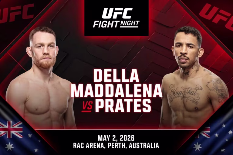 UFC Fight Night: Della Maddalena vs Prates – Full Fight Card, Stats, Preview & Analysis